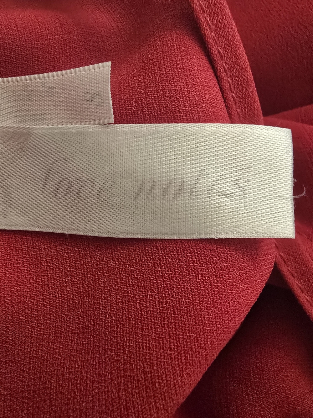 Love Notes Red Ruffle Front Spaghetti Strap Mini Dress - Picture 4 of 6